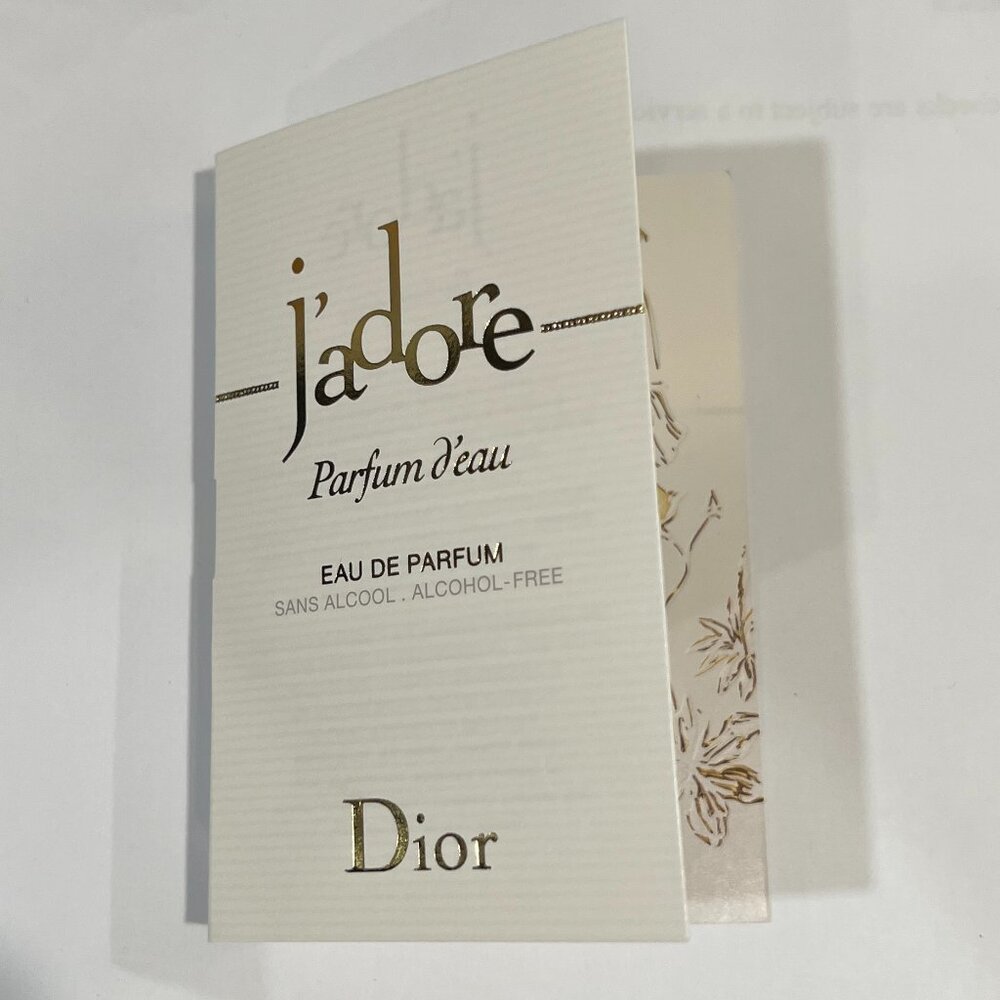 Dior J'adore Parfum d'eau Eau De Parfum Sample Spray 1.2 ml